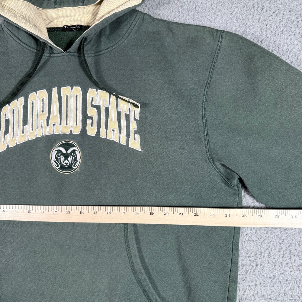 Champion Colorado State University Hoodie Size XL Pullover Sweatshirt - Picture 6 of 8